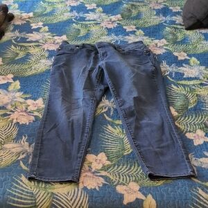 IMAN Dark Blue Denim Pants